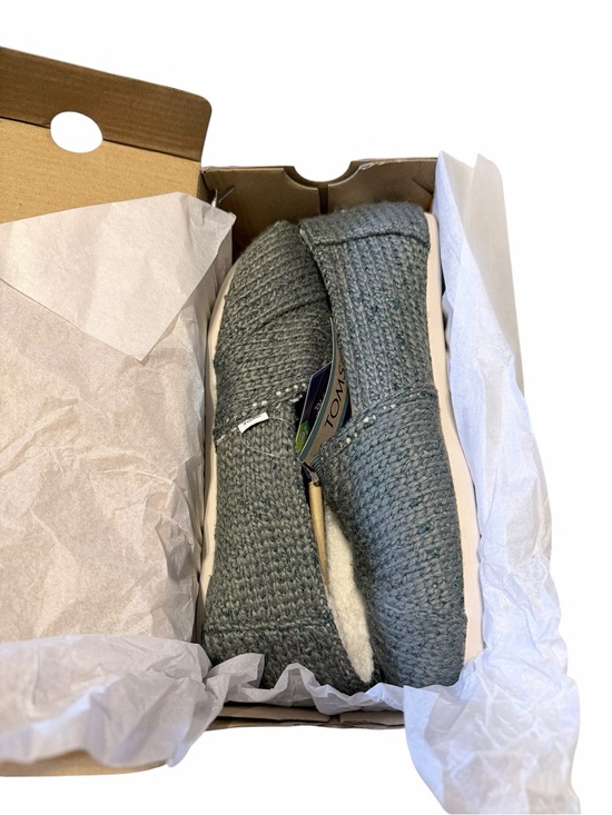 Toms Shoes - 🌟🌼NIB TOMS Knit Slip-On Shoes in Heathered Gray-Green.